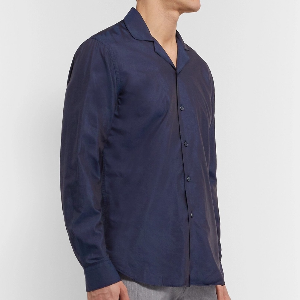 Orlebar Brown Silk “Giles” Button-Down